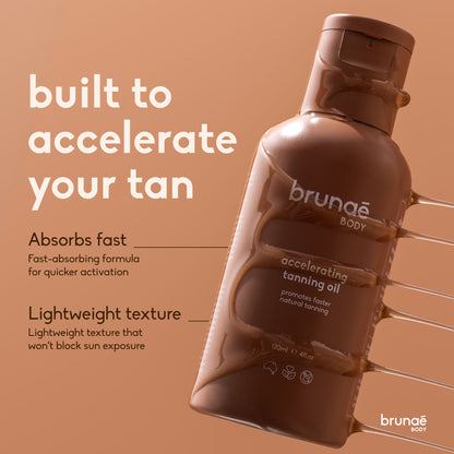 Accelerating Tanning Oil