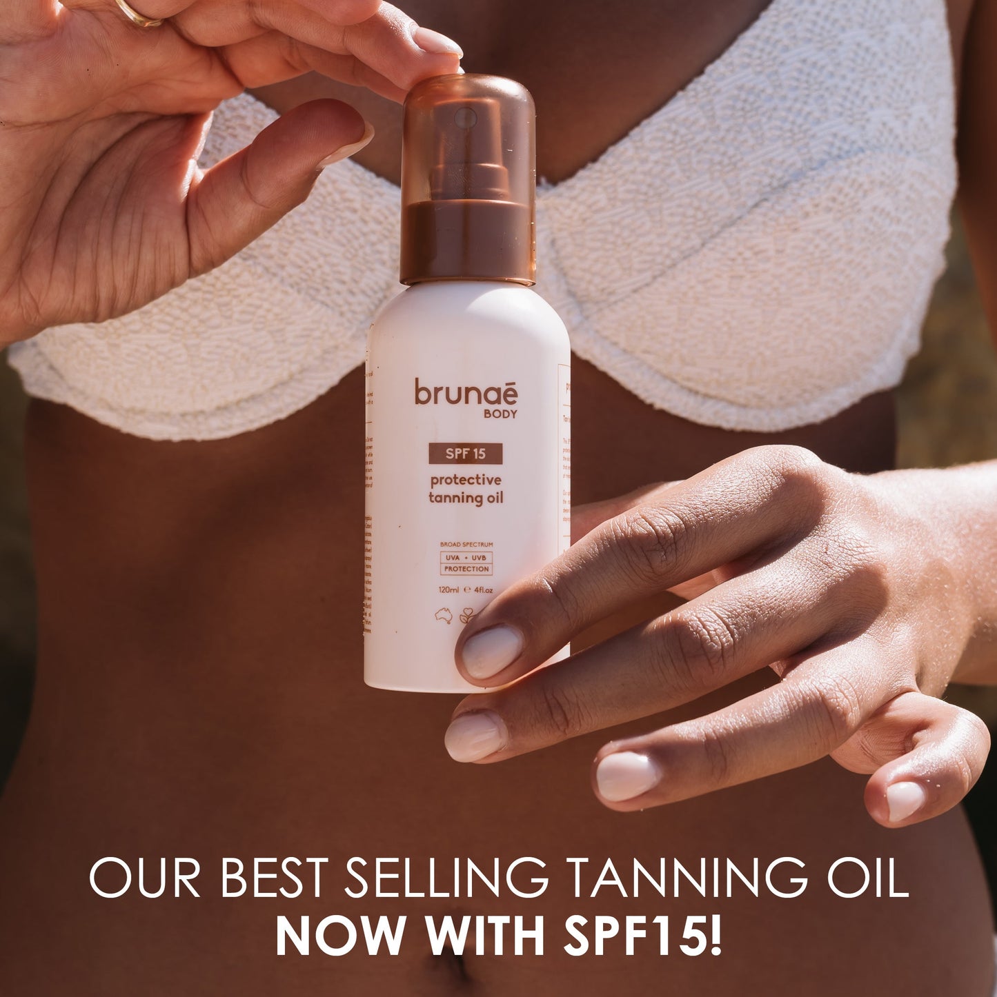 SPF 15 Protective Tanning Oil